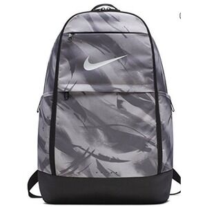 Nike Backpack Gray Camo‎ Swoosh School Laptop Bag